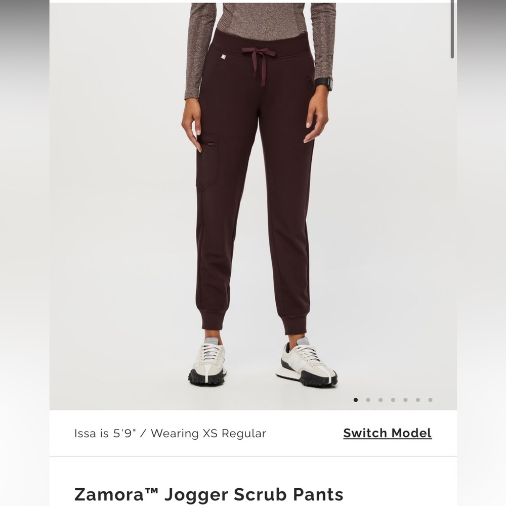 COPY - Figs Espresso S petite zamora joggers